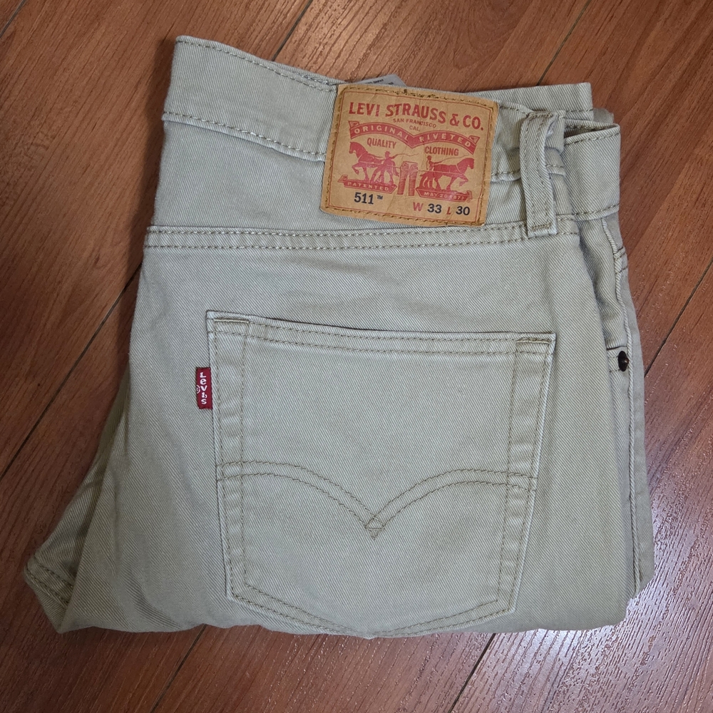 Levi's Khaki Jeans